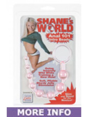 Shane's World Anal 101 Intro Beads - Pink