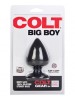 Colt Big Boy Butt Plug - Black